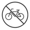 Les vélos sont interdits sur les Boucles Tonnevillaises